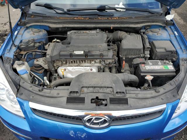 KMHDB8AE1CU131161 - 2012 HYUNDAI ELANTRA TO GLS BLUE photo 11