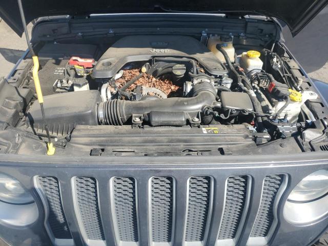 1C4HJXEG0KW648159 - 2019 JEEP WRANGLER U SAHARA ნაცრისფერი ფოტო 11