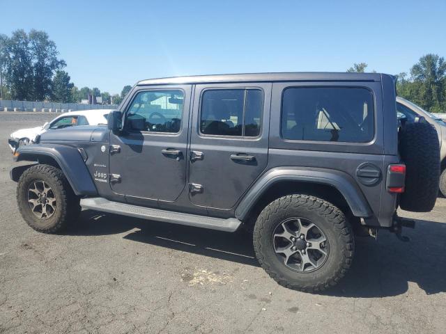 1C4HJXEG0KW648159 - 2019 JEEP WRANGLER U SAHARA ნაცრისფერი ფოტო 2