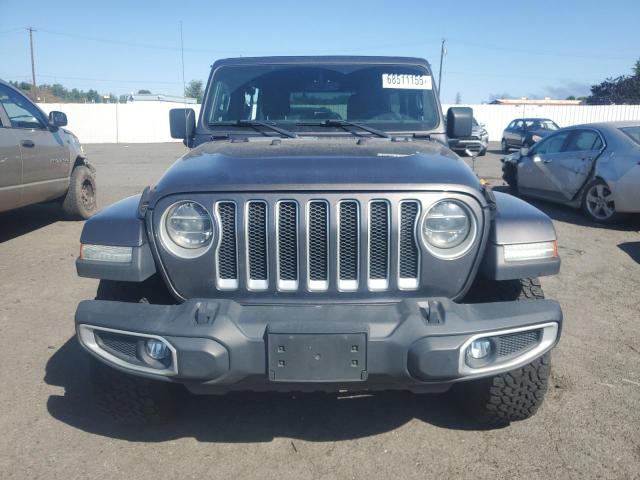 1C4HJXEG0KW648159 - 2019 JEEP WRANGLER U SAHARA ნაცრისფერი ფოტო 5