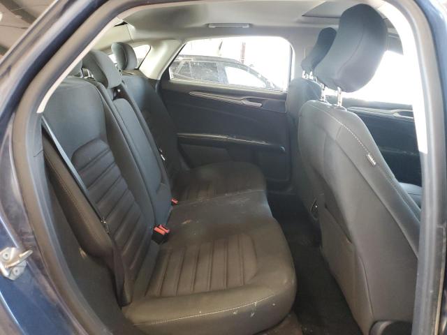 3FA6P0LU9KR129691 - 2019 FORD FUSION SE BLUE photo 10