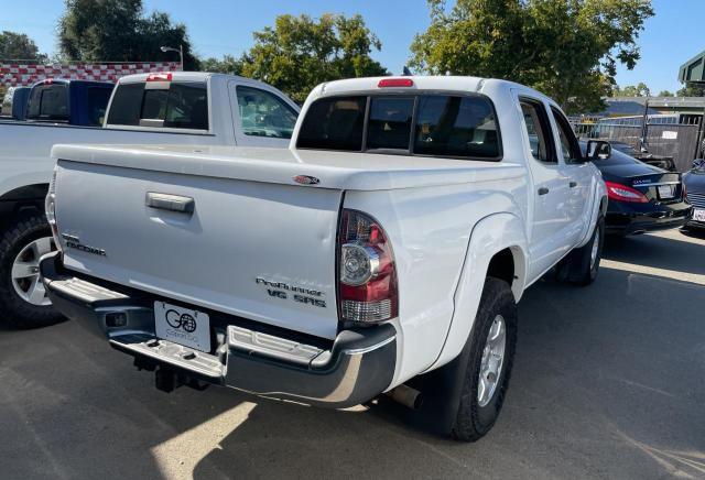 3TMJU4GN2CM137962 - 2012 TOYOTA TACOMA DOUBLE CAB PRERUNNER WHITE photo 4