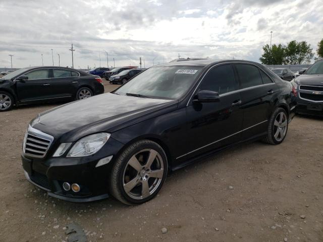 WDDHF5GB3AA084094 - 2010 MERCEDES-BENZ E 350 BLACK photo 1