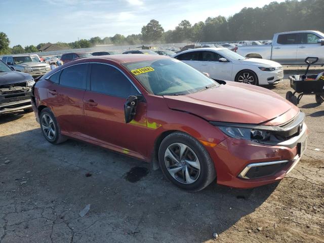 19XFC2F68KE004672 - 2019 HONDA CIVIC LX RED photo 4