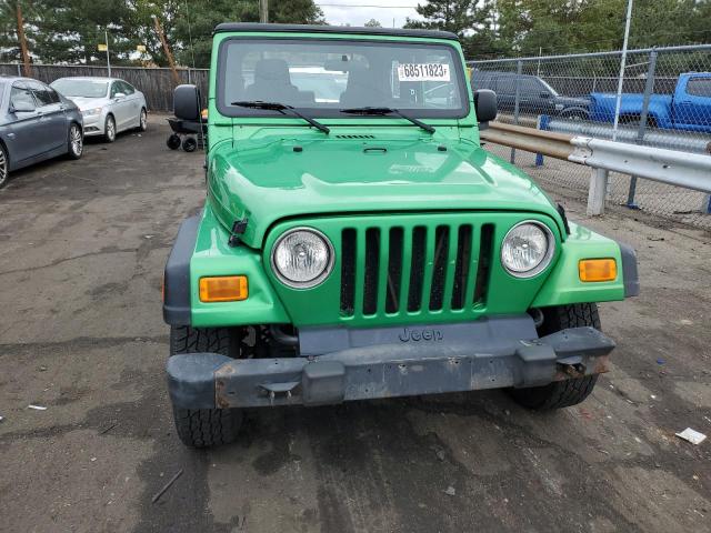 1J4FA29155P347640 - 2005 JEEP WRANGLER / SE GREEN photo 5