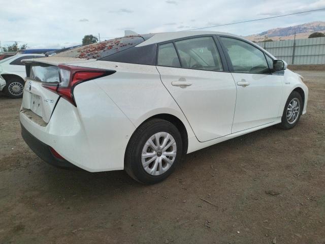 JTDKARFU9L3122086 - 2020 TOYOTA PRIUS L WHITE photo 3