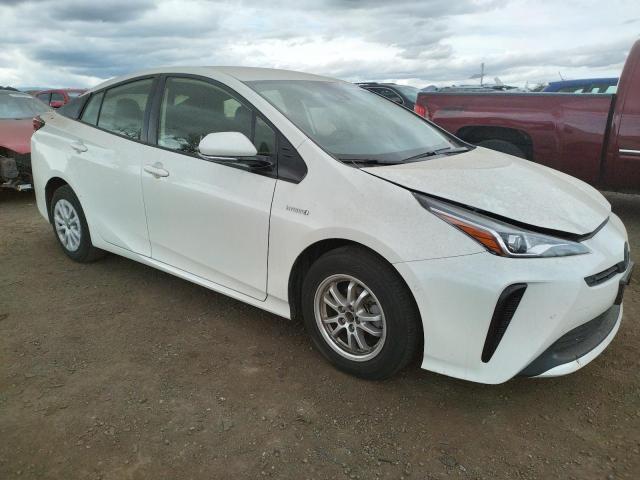 JTDKARFU9L3122086 - 2020 TOYOTA PRIUS L WHITE photo 4