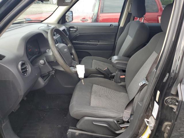 1J4NF2GB5AD572953 - 2010 JEEP PATRIOT SPORT BLACK photo 7