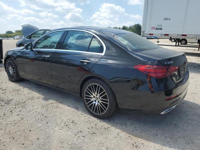 W1KAF4HB6RR220449 - 2024 MERCEDES-BENZ C 300 4MATIC BLACK photo 2