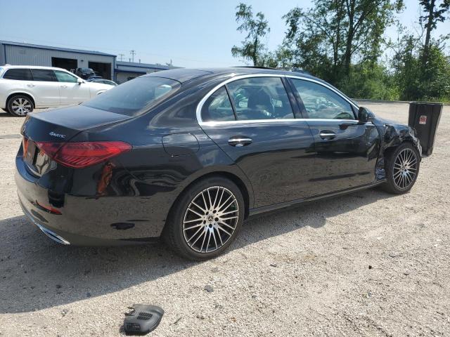 W1KAF4HB6RR220449 - 2024 MERCEDES-BENZ C 300 4MATIC BLACK photo 3
