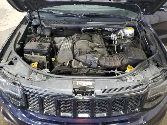 1C4RJFDJXMC561210 - 2021 JEEP GRAND CHER SRT-8 BLUE photo 12
