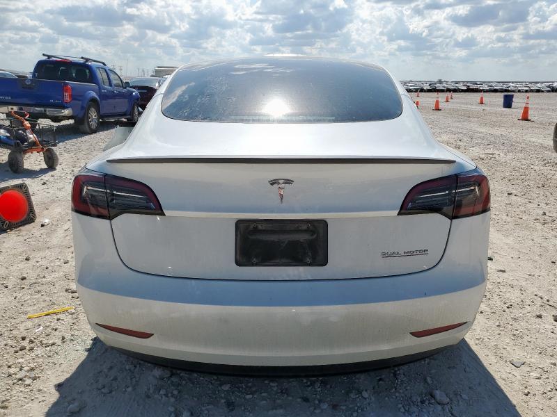 5YJ3E1EC2PF708351 - 2023 TESLA MODEL 3 Blanc photo 6