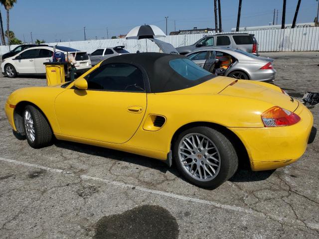 WP0CA29832U624255 - 2002 PORSCHE BOXSTER YELLOW photo 2