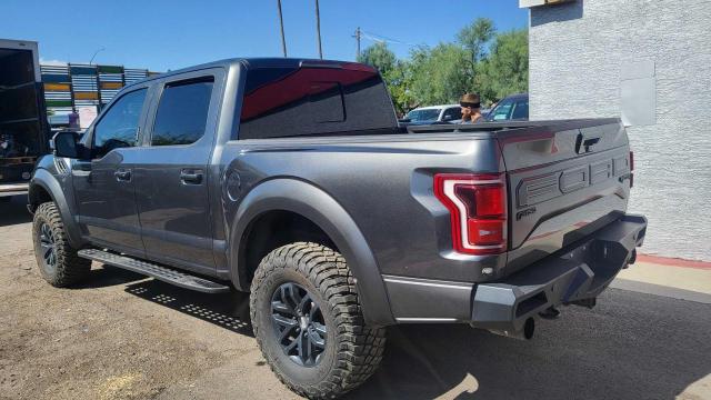 1FTFW1RG2JFB27684 - 2018 FORD F150 RAPTOR BLACK photo 3