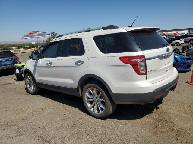 1FM5K8F82FGC38830 - 2015 FORD EXPLORER LIMITED أبيض صورة 2