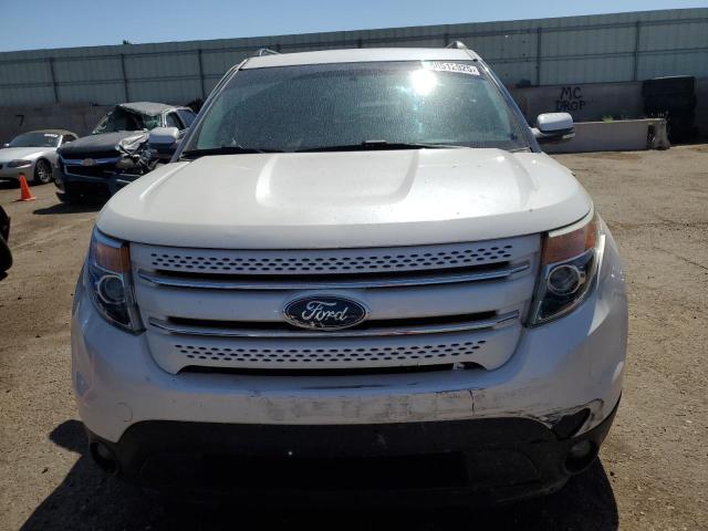 1FM5K8F82FGC38830 - 2015 FORD EXPLORER LIMITED أبيض صورة 5