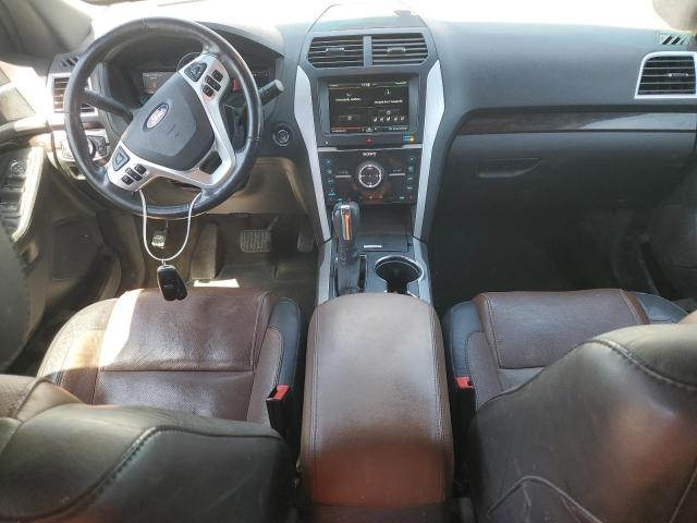 1FM5K8F82FGC38830 - 2015 FORD EXPLORER LIMITED أبيض صورة 8