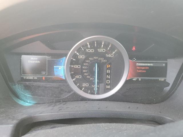 1FM5K8F82FGC38830 - 2015 FORD EXPLORER LIMITED أبيض صورة 9