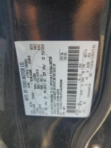 1FMEU73E37UA36094 - 2007 FORD EXPLORER XLT 黑色 照片 13