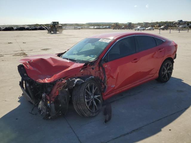 2HGFC2F87KH561984 - 2019 HONDA CIVIC SPORT წითელი ფოტო 1