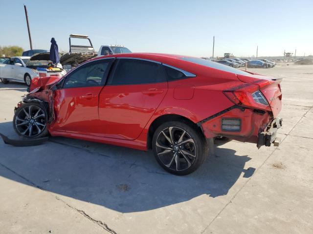 2HGFC2F87KH561984 - 2019 HONDA CIVIC SPORT წითელი ფოტო 2