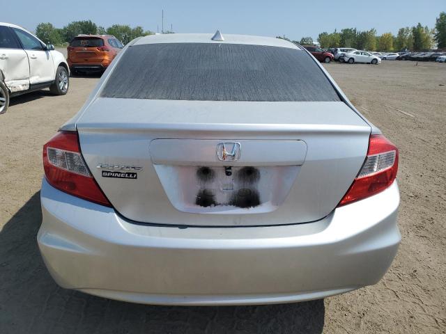 2HGFB2F4XCH105611 - 2012 HONDA CIVIC LX Gümüş foto 6
