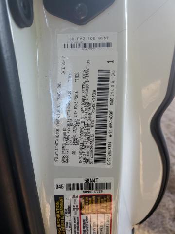 5TFSX5EN3HX052103 - 2017 TOYOTA TACOMA ACCESS CAB Ақ фото 12