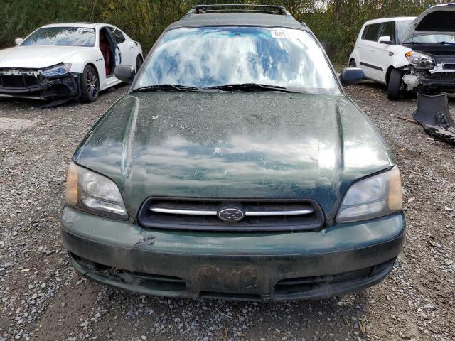 4S3BH6356Y7303086 - 2000 SUBARU LEGACY L GREEN photo 5