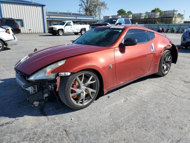 JN1AZ4EH1EM630466 - 2014 NISSAN 370Z BASE ORANGE photo 1