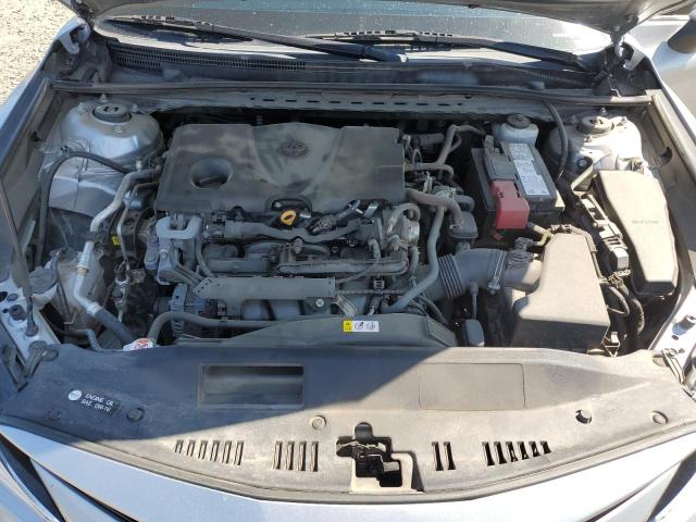 4T1C11AK5MU601155 - 2021 TOYOTA CAMRY LE SILVER photo 11