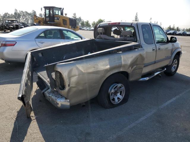 5TBRT341X1S146934 - 2001 TOYOTA TUNDRA ACCESS CAB TAN photo 3