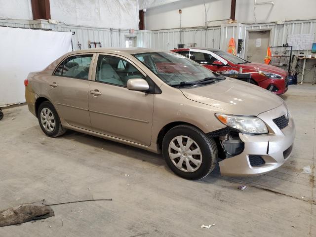 1NXBU40E19Z086632 - 2009 TOYOTA COROLLA BASE TAN photo 4