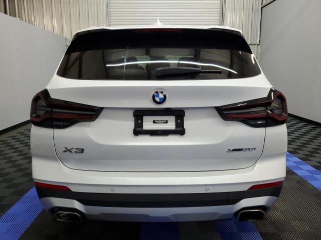 WBX57DP09NN154380 - 2022 BMW X3 XDRIVE30I WHITE photo 6