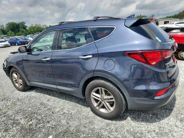 5NMZU3LB8HH019871 - 2017 HYUNDAI SANTA FE S 蓝色 照片 2