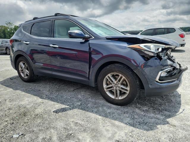 5NMZU3LB8HH019871 - 2017 HYUNDAI SANTA FE S 蓝色 照片 4