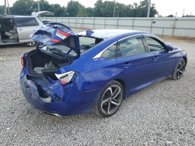 1HGCV2F39JA040974 - 2018 HONDA ACCORD SPORT Niebieski zdjęcie 3