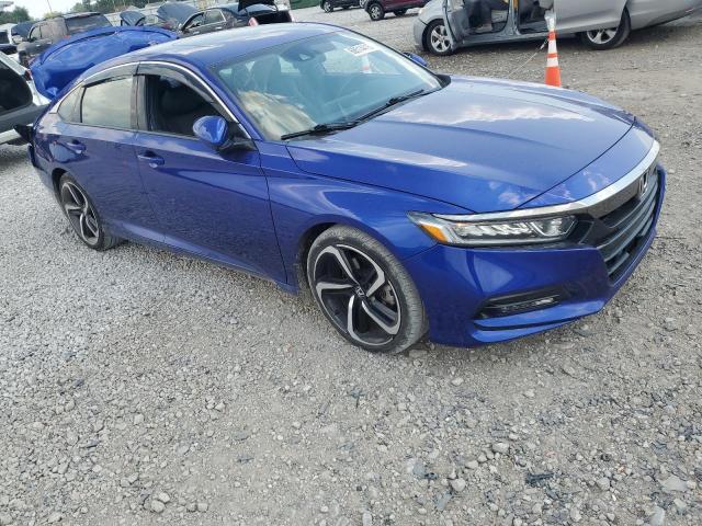 1HGCV2F39JA040974 - 2018 HONDA ACCORD SPORT Niebieski zdjęcie 4