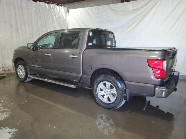 1N6AA1EK9KN515454 - 2019 NISSAN TITAN S Marron photo 2