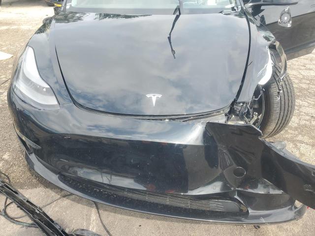 5YJ3E1EA0NF369309 - 2022 TESLA MODEL 3 BLACK photo 11