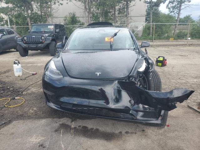 5YJ3E1EA0NF369309 - 2022 TESLA MODEL 3 BLACK photo 5