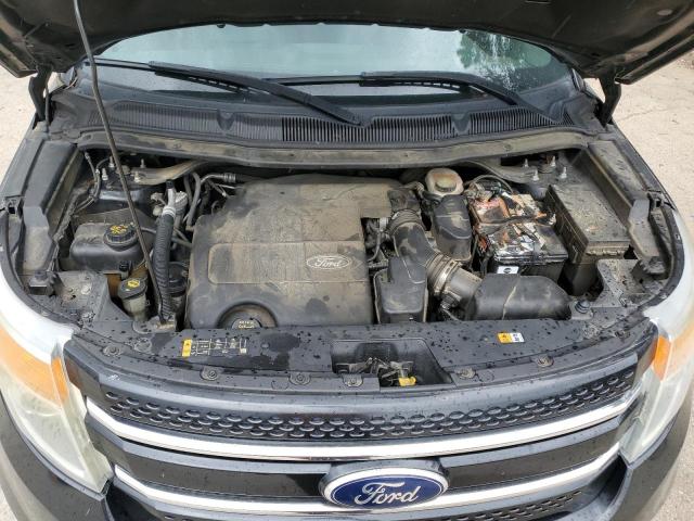 1FM5K8F84DGA50789 - 2013 FORD EXPLORER LIMITED BLACK photo 12