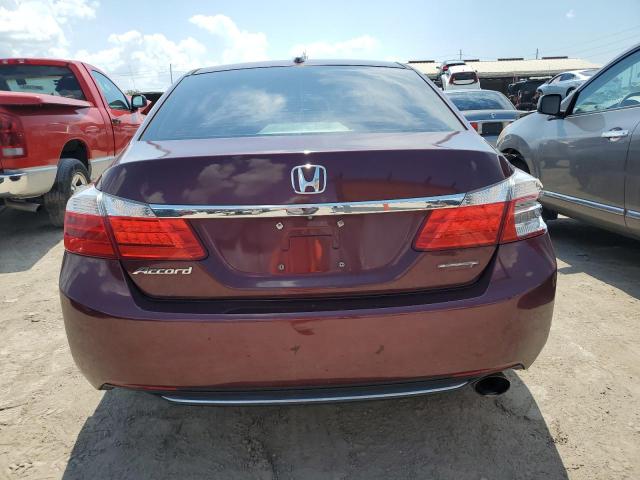 1HGCR2F89EA071017 - 2014 HONDA ACCORD EXL BURGUNDY photo 6