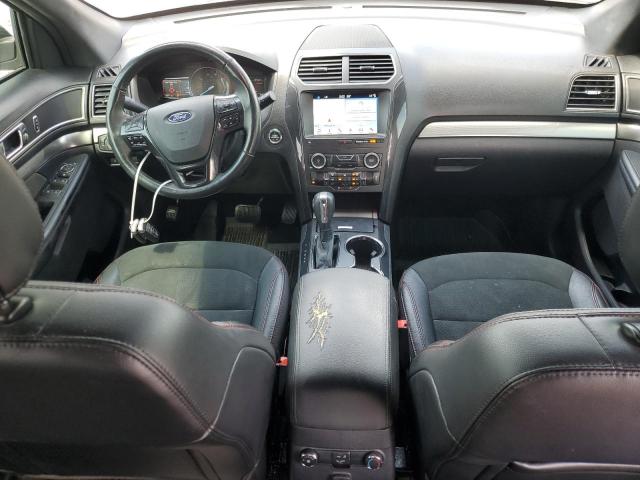 1FM5K7D86KGB02319 - 2019 FORD EXPLORER XLT BURGUNDY photo 8