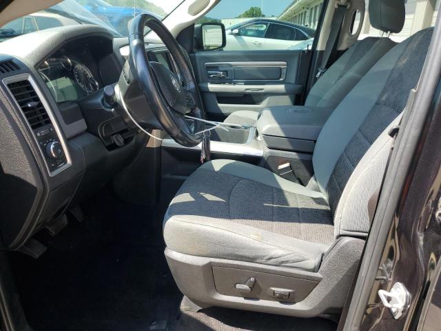 1C6RR7LT5JS155992 - 2018 RAM 1500 SLT Սև լուսանկար 7