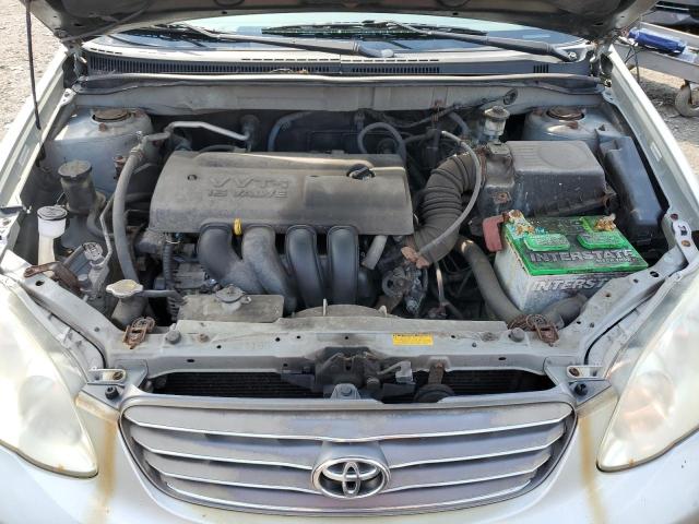 2T1BR32E04C235888 - 2004 TOYOTA COROLLA CE SILVER photo 11