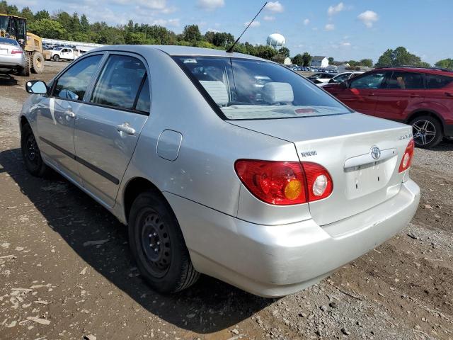 2T1BR32E04C235888 - 2004 TOYOTA COROLLA CE SILVER photo 2