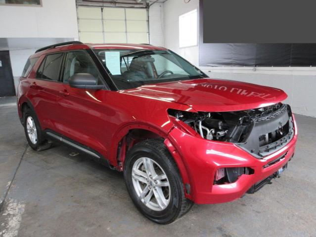 1FMSK8DH3LGC90825 - 2020 FORD EXPLORER XLT წითელი ფოტო 1