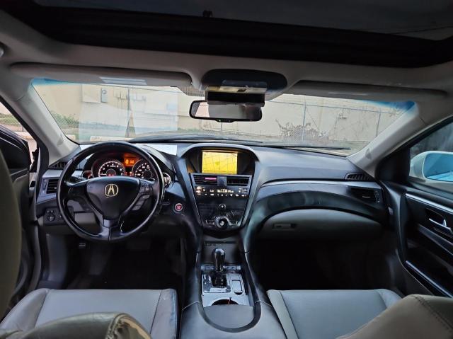 2HNYB1H4XBH500136 - 2011 ACURA ZDX TECHNOLOGY თეთრი ფოტო 9