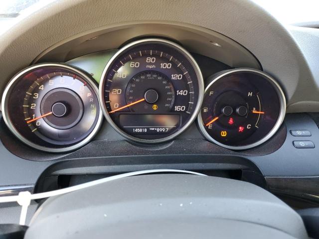 JH4KB26619C002117 - 2009 ACURA RL CHARCOAL photo 9