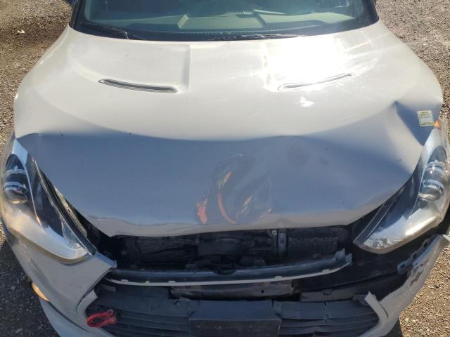 KMHTC6AE9DU118625 - 2013 HYUNDAI VELOSTER TURBO GRAY photo 11